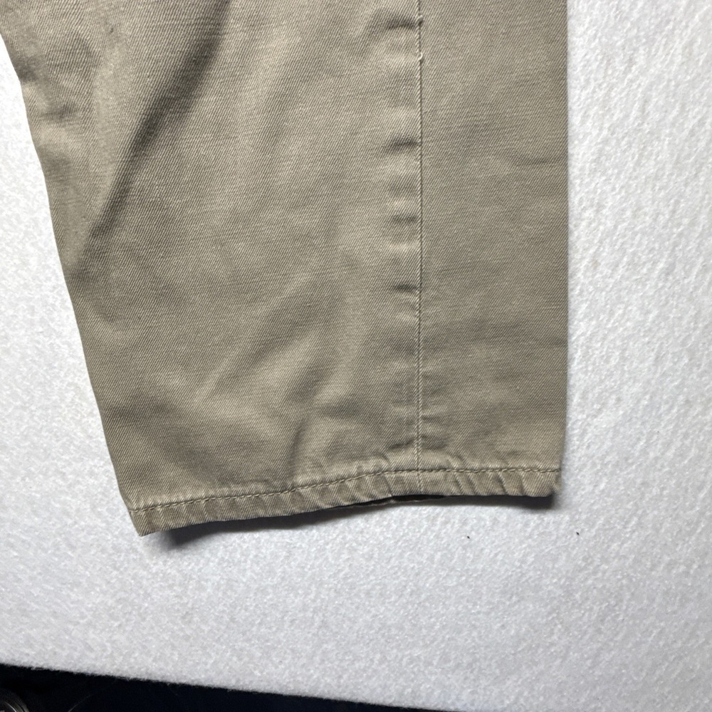 Levi's 505 Mens Pants Khaki Chino Straight Fit Cotton Casual Brown Levis W38X32 - Picture 8 of 15